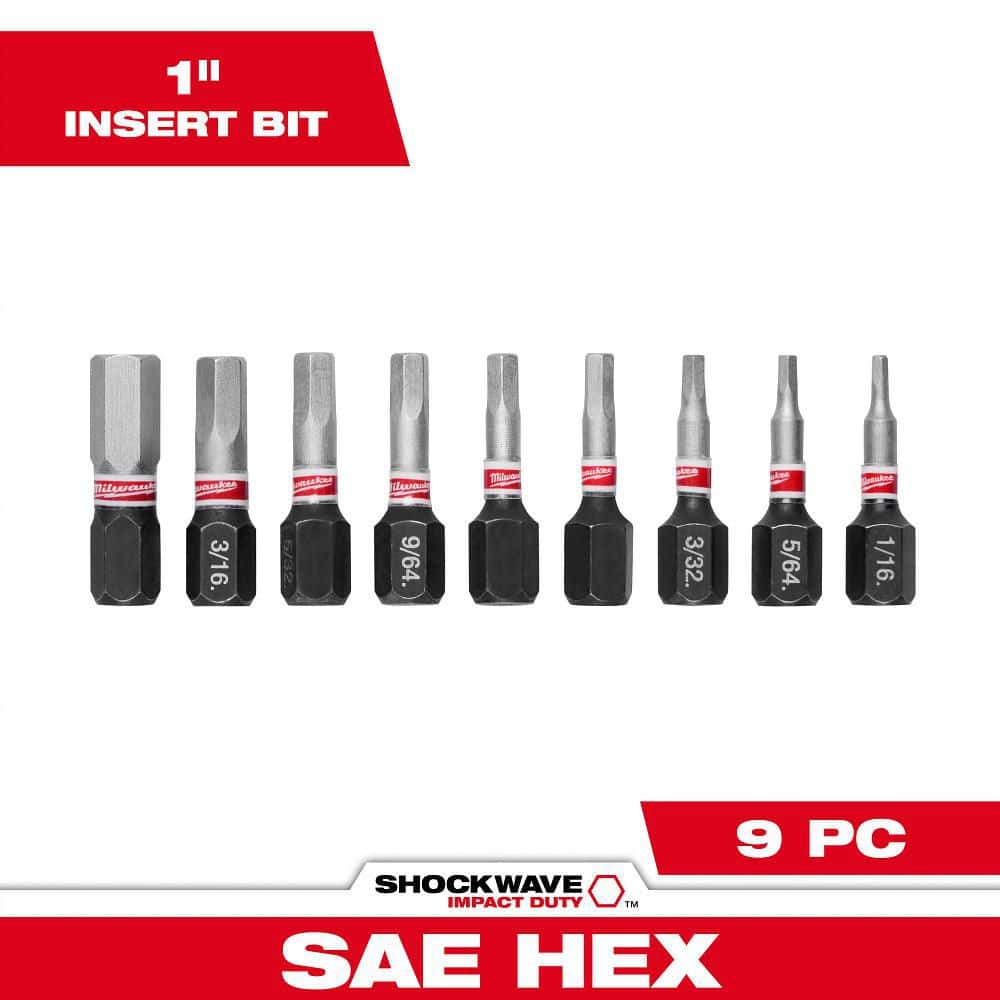 Milwaukee SHOCKWAVE Impact Duty Alloy Steel Hex Screw Driver