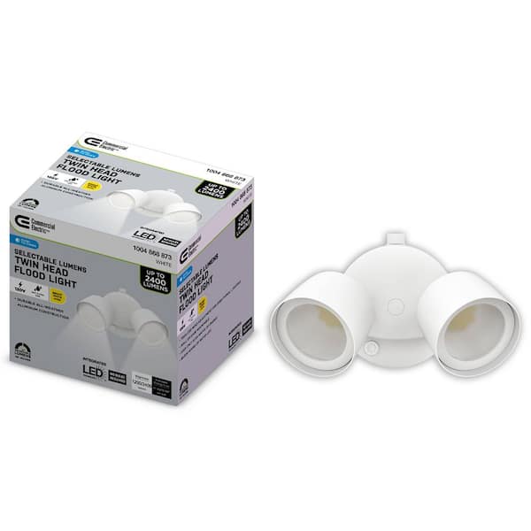 Reviews for Commercial Electric Dusk to Dawn Sensor White Exterior ...