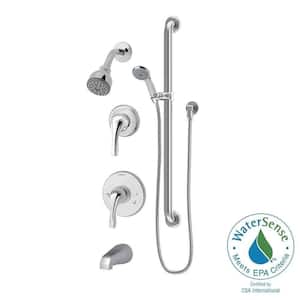 Origins Temptrol Single-Handle 1-Spray Tub and Shower Faucet in Polished Chrome (Valve Included)