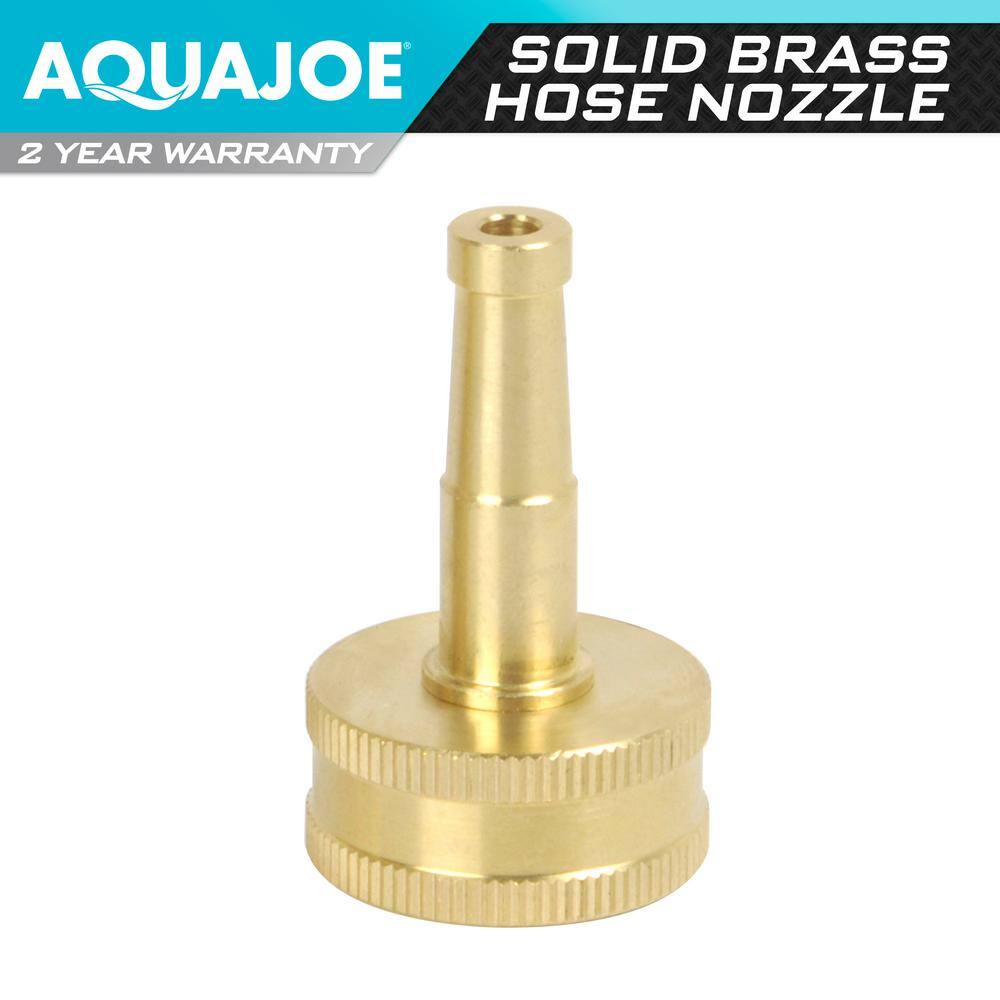 4 Aqua Plumb Brass Hose Nozzle