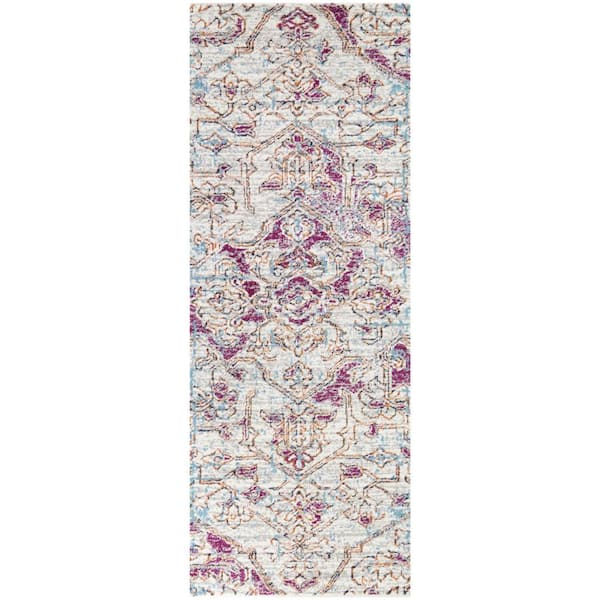 StyleWell Rosehill Multi 2 ft. x 7 ft. Traditional Runner Rug