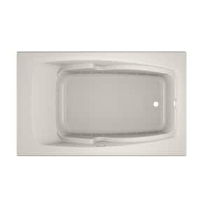 Cetra 60 in. x 36 in. Rectangle Pure Air Bathtub with Right Drain in Oyster