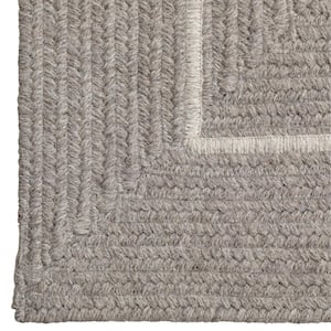Natural Grey 5 ft. x 8 ft. Braided Area Rug