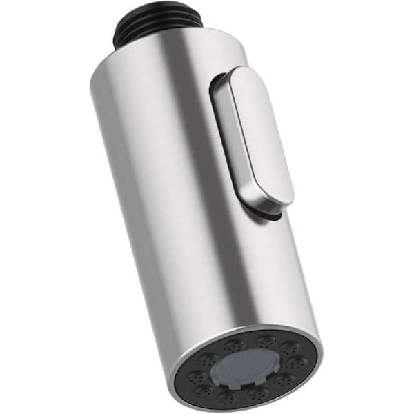 Glacier Bay Paulina Single-Handle Pull-Down Spray Head with Aerated Spray and TurboSpray in Stainless Steel
