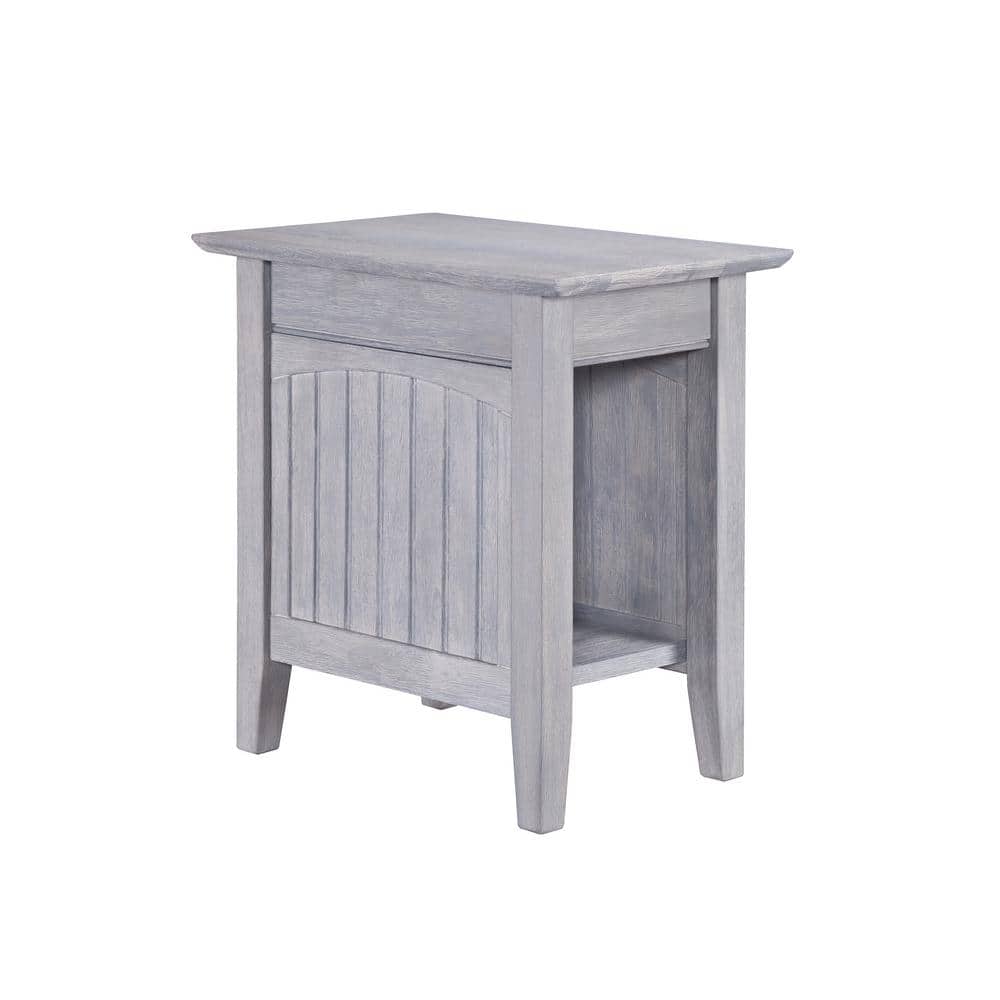 AFI Nantucket Driftwood Grey Chair Side Table AH13308 The Home Depot