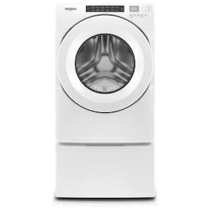 4.3 cu. ft. White Closet Depth Stackable Front Load Washing Machine with Single Dose Dispenser, ENERGY STAR