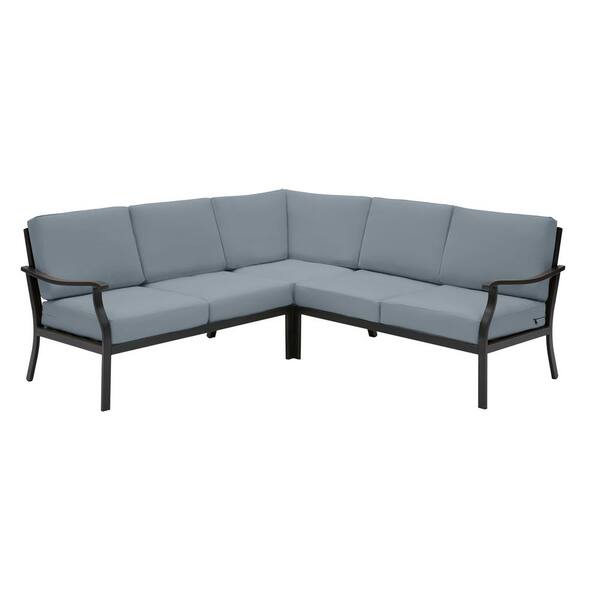 hampton bay 3 piece sectional