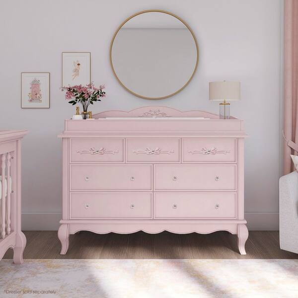 pink changing table dresser babyGap Changing Table Topper