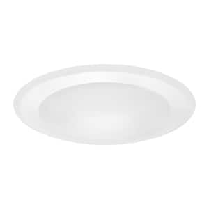 7.5 in. LED Round Disk Light Flush Mount Ceiling Fixture, 5 CCT 2700K To 5000K, 1200 Lumens, Dimmable