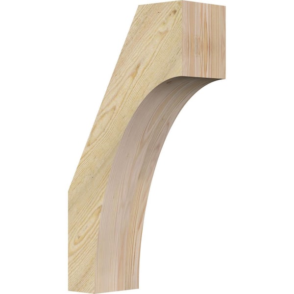 Ekena Millwork 6"W x 14"D x 26"H Westlake Rough Sawn Knee Brace, Douglas Fir