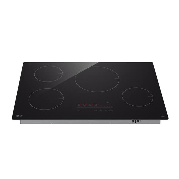 LG 30 in. 4 Elements Induction Cooktop in Black with Power Element and SmoothTouch Controls