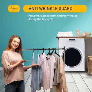 3.5 cu.ft. 110V Sensor/Refresh Compact Vented Dryer White