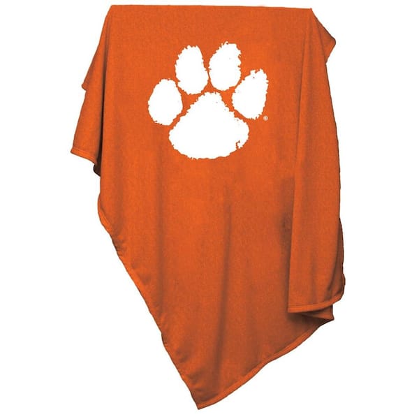 logobrands Clemson Sweatshirt Blanket