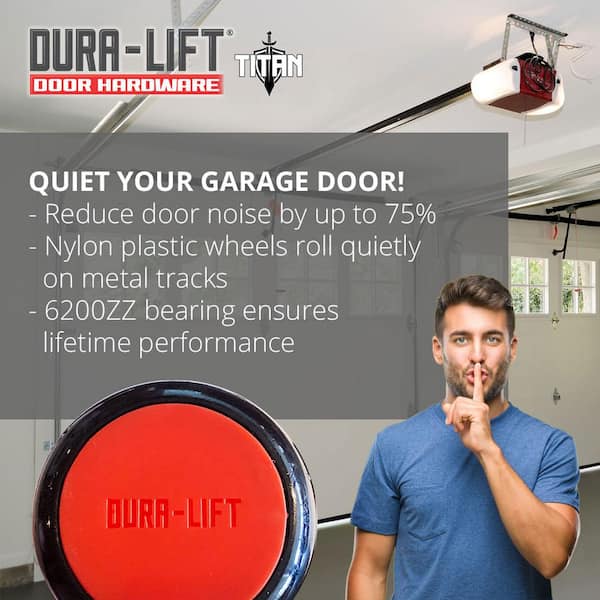 DURA-LIFT Premium Garage Door Lube/Roller/Hinge/Bracket Repair Kit