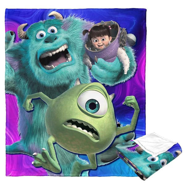 THE NORTHWEST GROUP Monsters Inc. Monster Run Silk Touch Multi-Colored ...