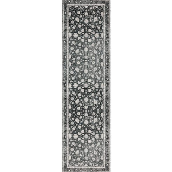 Addison Rugs Athena 2 Midnight 2 ft. 3 in. x 7 ft. 7 in. Runner Rug