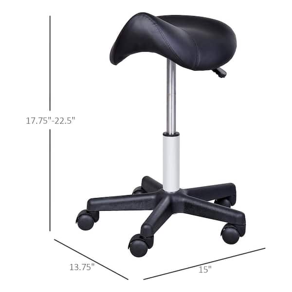 Saddle Stool Chair Rolling with Back Esthetician Chair for Lash Tech Salon  Dental Tattoo Artist Eyelash Esthetician Hairstylist Medical Shop Ergonomic  Stool Adjustable Hydraulic White : Amazon.in: Home & Kitchen