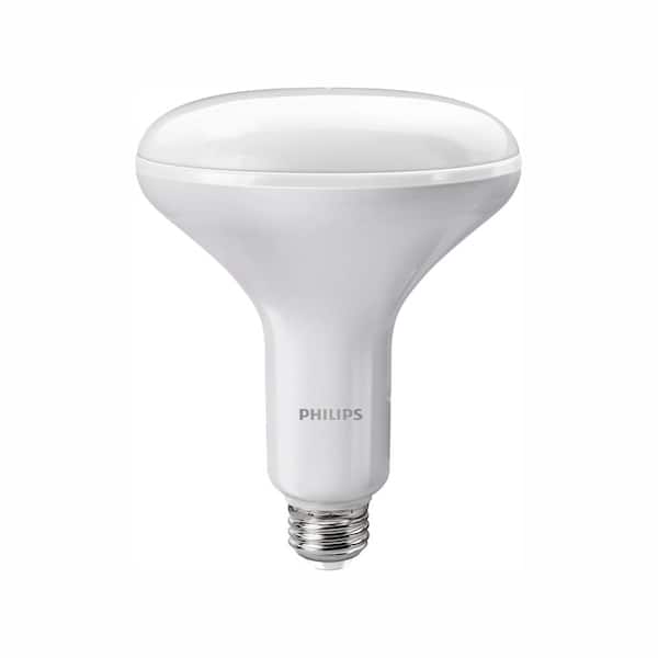 Schots Magnetisch Lijken Philips 65-Watt Equivalent BR40 Dimmable LED Light Bulb Soft White with  Warm Glow Dimming Effect (1-Bulb) 560284 - The Home Depot