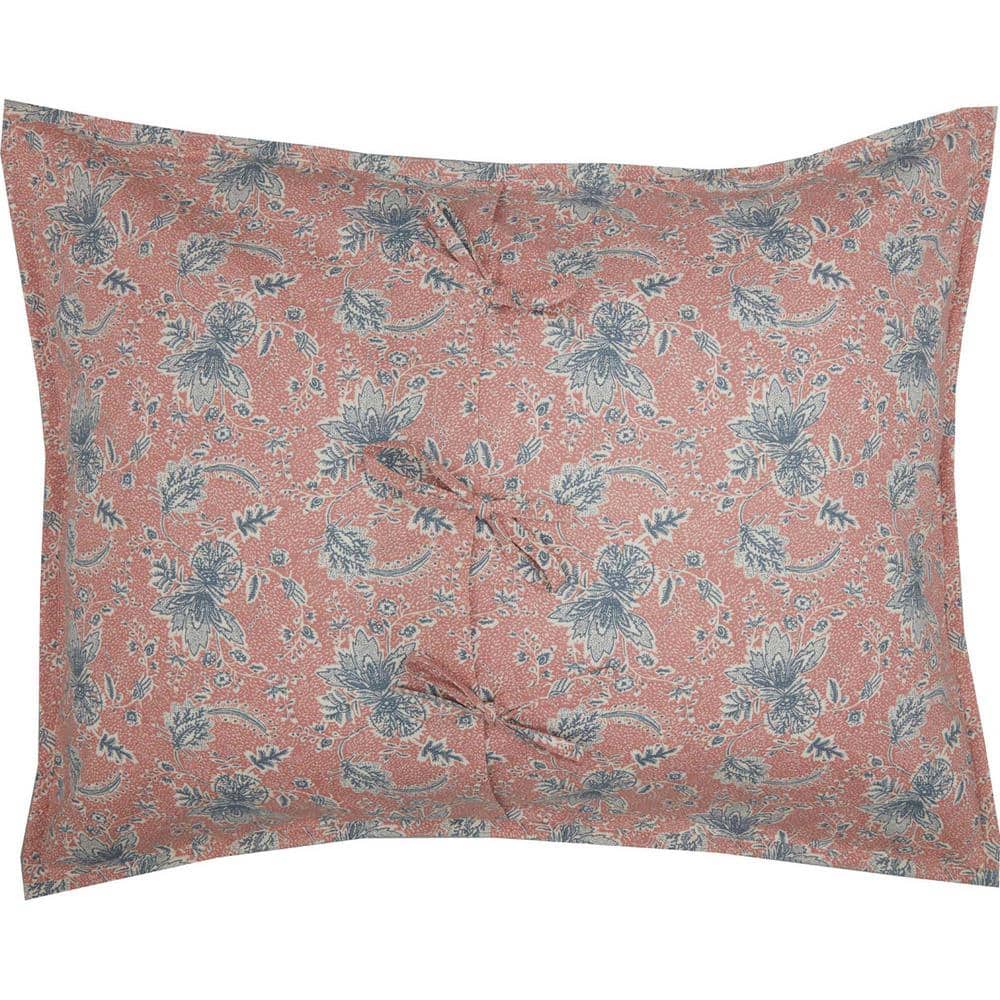 Kaila Patchwork Quilted Cotton Standard Sham in Autumn Hues