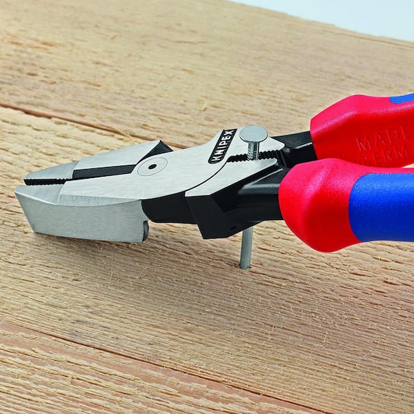 KNIPEX Lineman's Pliers Cutting Plier Suit for Soft and Hard Wire  Ultra-High Leverage 0901240, 0902240, 0911240