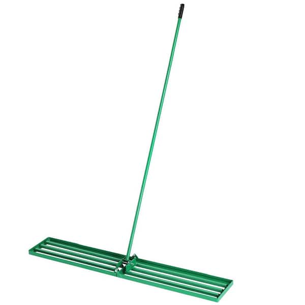 48 in. x 10 in. x 72 in. Iron Lawn Leveling Rake