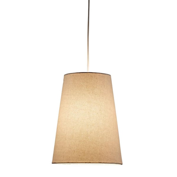 Adesso Harvest Cone 1-Light Natural Pendant