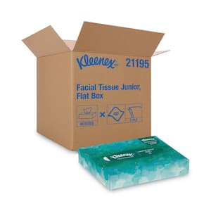 Junior Facial Tissue 2-Ply (40 Tissues/Box, 80 Boxes/Carton)