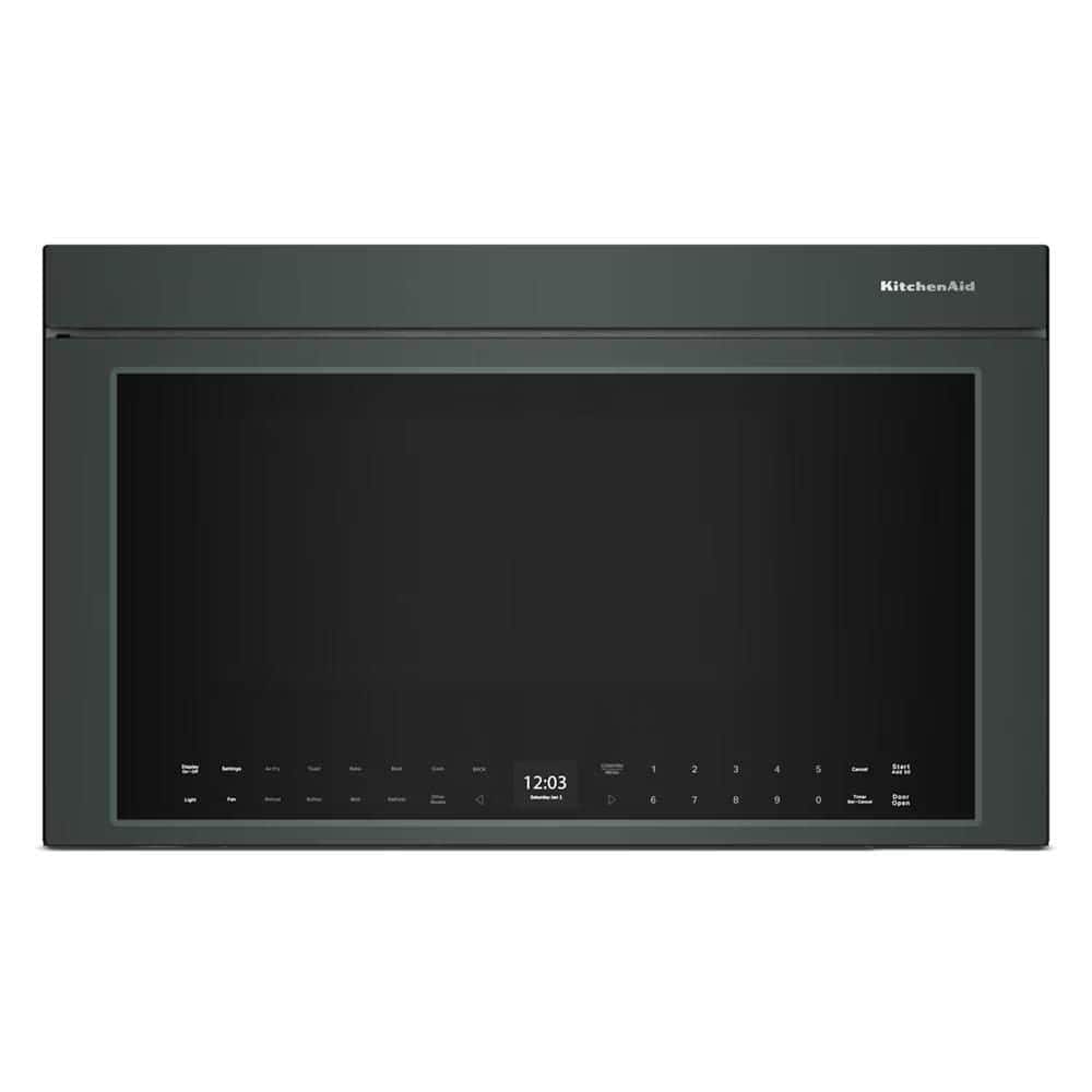 30 in. 1.10 cu. ft. Over-the-Range Microwave Oven in Juniper with Flush Built-In Design