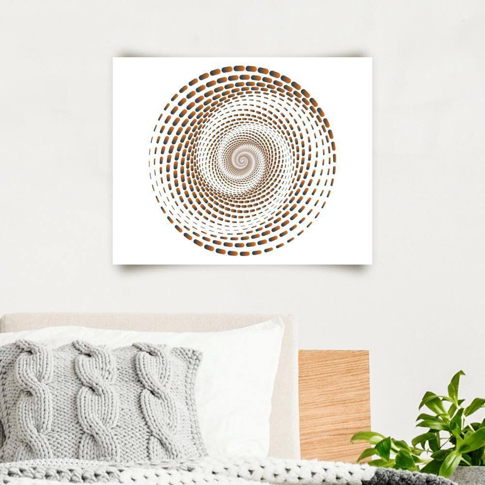 Nature Inspired Multicolor Abstract 16 x 20 Wall Art