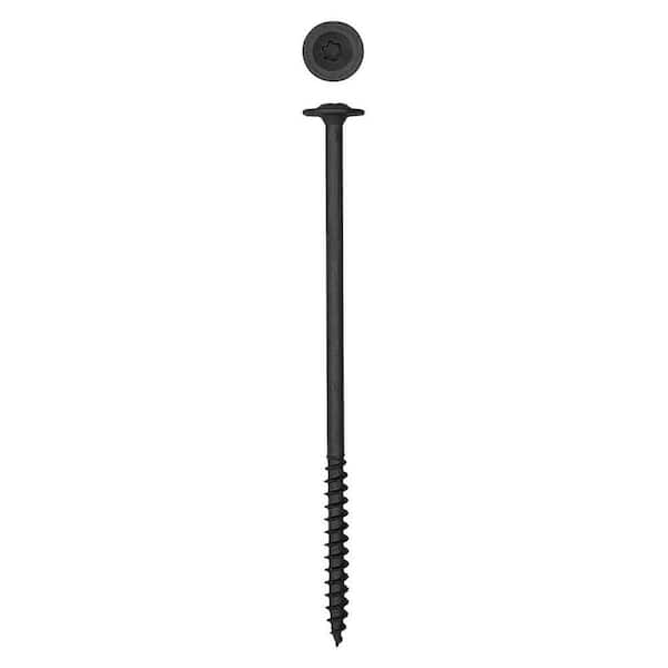 5/16 in. x 6-3/4 in. Exterior Washer Head Structural Wood Lag Screws Powerlags Torx T-Star (50 Each) Bit Included