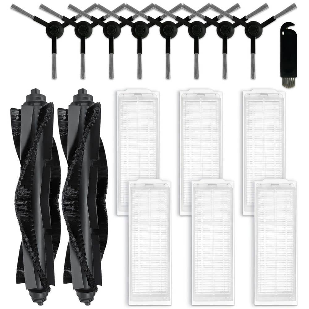 Robot Vacuum Cleaner Accessory Kit for WVCR200S Includes Main Brushes, HEPA Filters, Side Brushes, 1 Pack price history on PriceWatchPro
