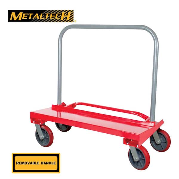 Drywall Cart Removable Handle with 3600 lbs. Load Capacity