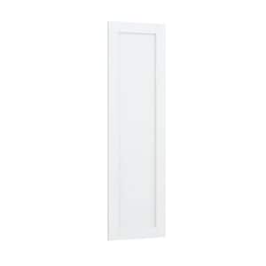 Courtland 11.65 in. W x 41.25 in. H Kitchen Cabinet End Panel in Polar White