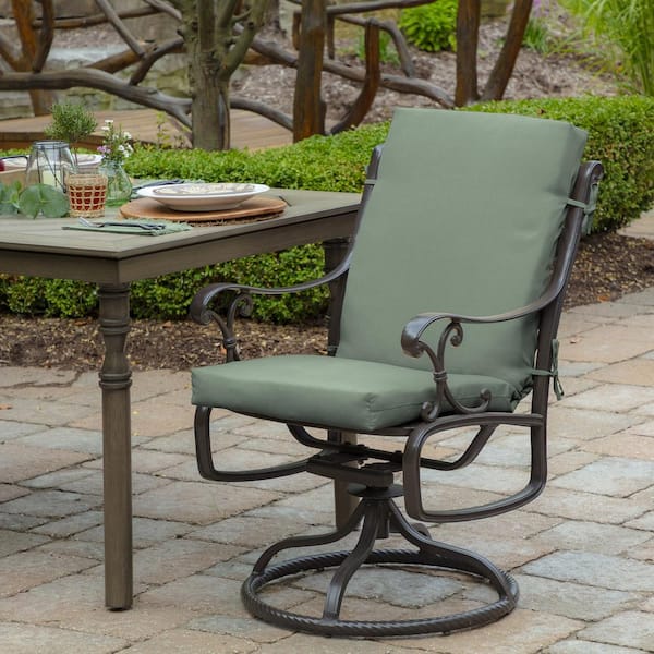 ARDEN SELECTIONS earthFIBER Outdoor Dining Chair Cushion 20 x 20