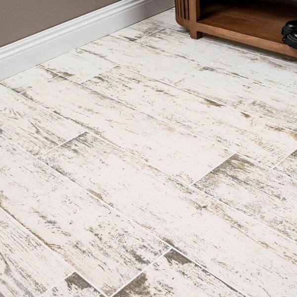 MSI Vintage Lace 8 in. x 36 in. Matte Porcelain Floor and Wall Tile (14 sq. ft. / case)