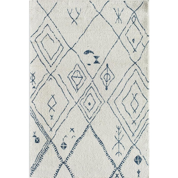 Gabriel Etched Diamond 2'6"x8' Transitional Area Rug