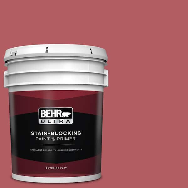 BEHR ULTRA 5 gal. #140D-6 Shangri La Flat Exterior Paint & Primer