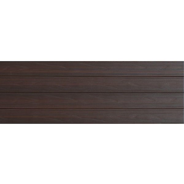 NewTechWood - 4.32 sq. ft. Deck-A-Floor Premium Modular Composite Outdoor Flooring System Kit in Spanish Walnut