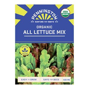 Organic All Lettuce Mix Vegetable Seeds