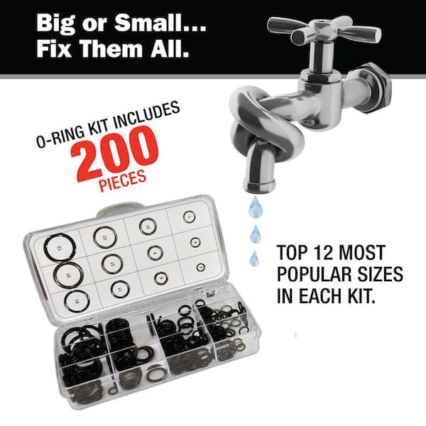 200-Piece O-Ring Kit