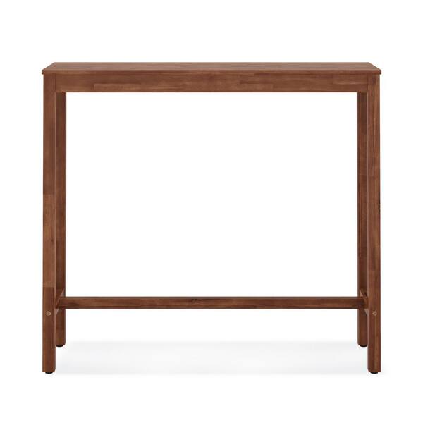 Hotormer 45 in. Teak Standard Rectangle Solid Acacia Wood Console