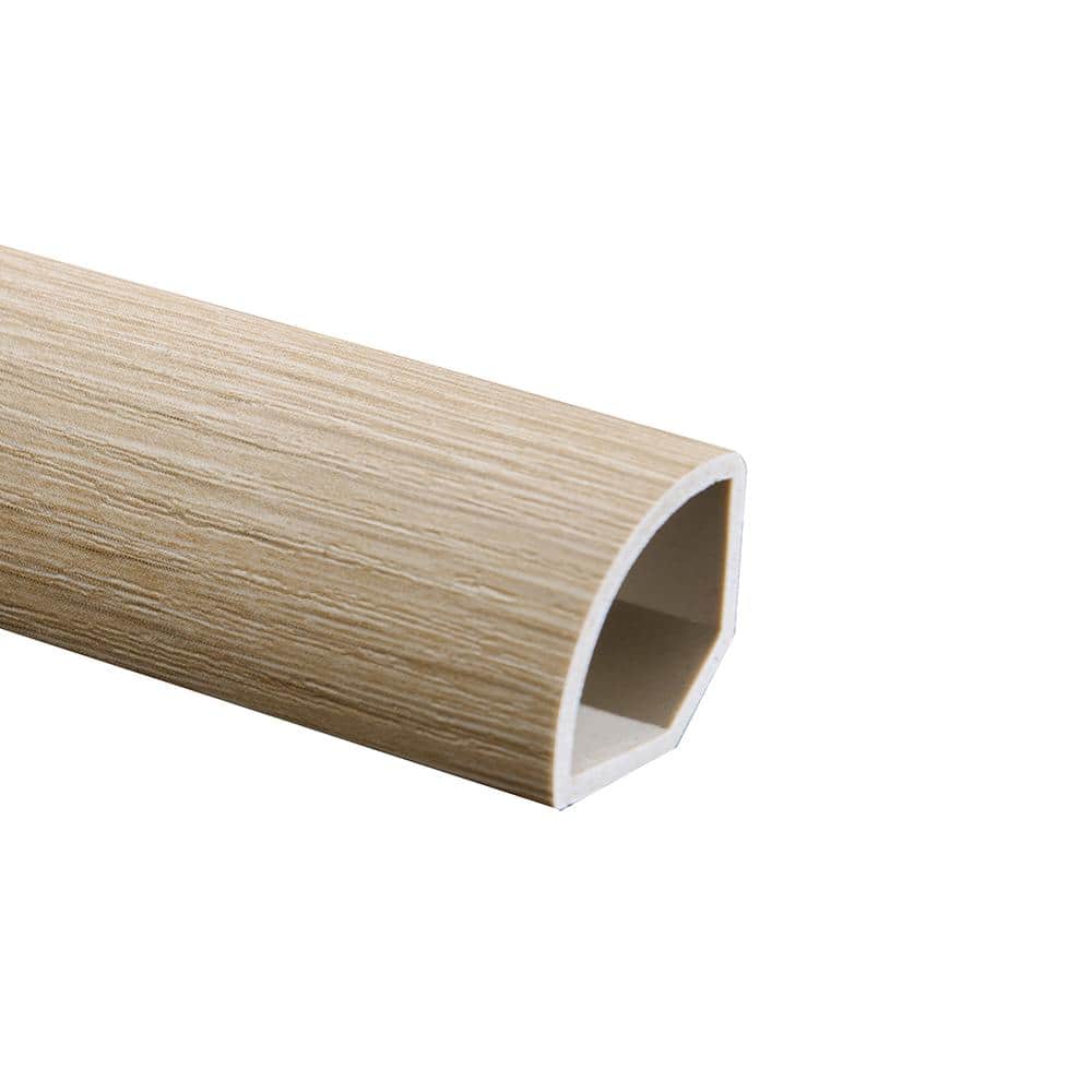 French Oak Stanford 0.59 in. Thickness x 1.023 in. Width x 94.48 in. Length Quarter Round Molding -  Malibu Wide Plank, HDLECL5013-QR