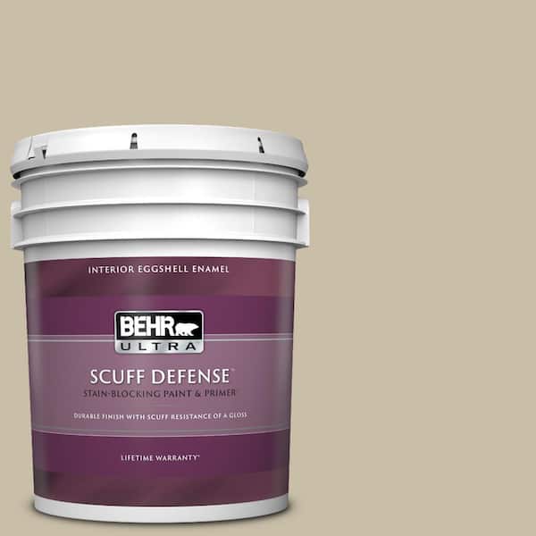 BEHR ULTRA 5 gal. #PWL-91 Pale Bamboo Extra Durable Eggshell Enamel Interior Paint & Primer