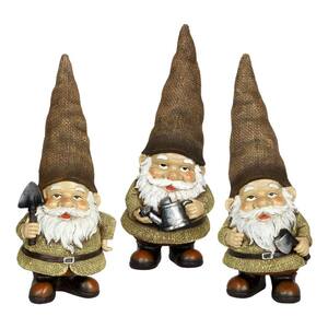 Burlap Buddies Gnomes (3-Pack)