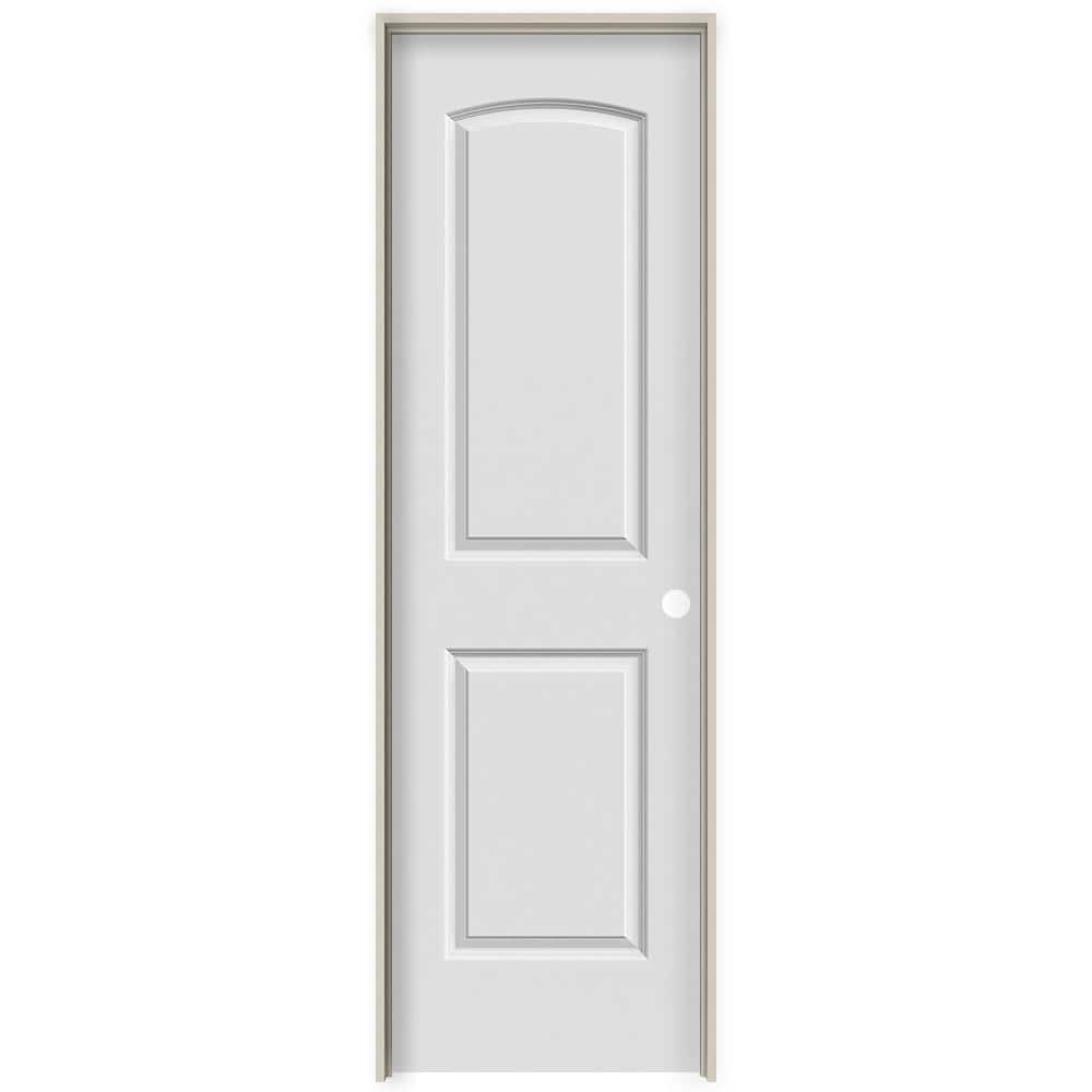 MMI DOOR 26 in. x 80 in. Smooth Caiman Left-Hand Solid Core Primed