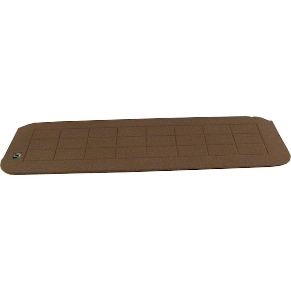 VAN DUERR INDUSTRIES INC 1.25 in. H x 42 in. W Terra Cotta Recycled Polymer Threshold Wheelchair Ramp