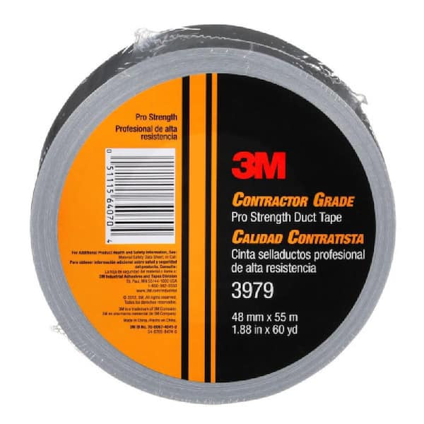 3M 1.88 in. x 60 yds. Contractor Grade Pro Strength Duct Tape Silver