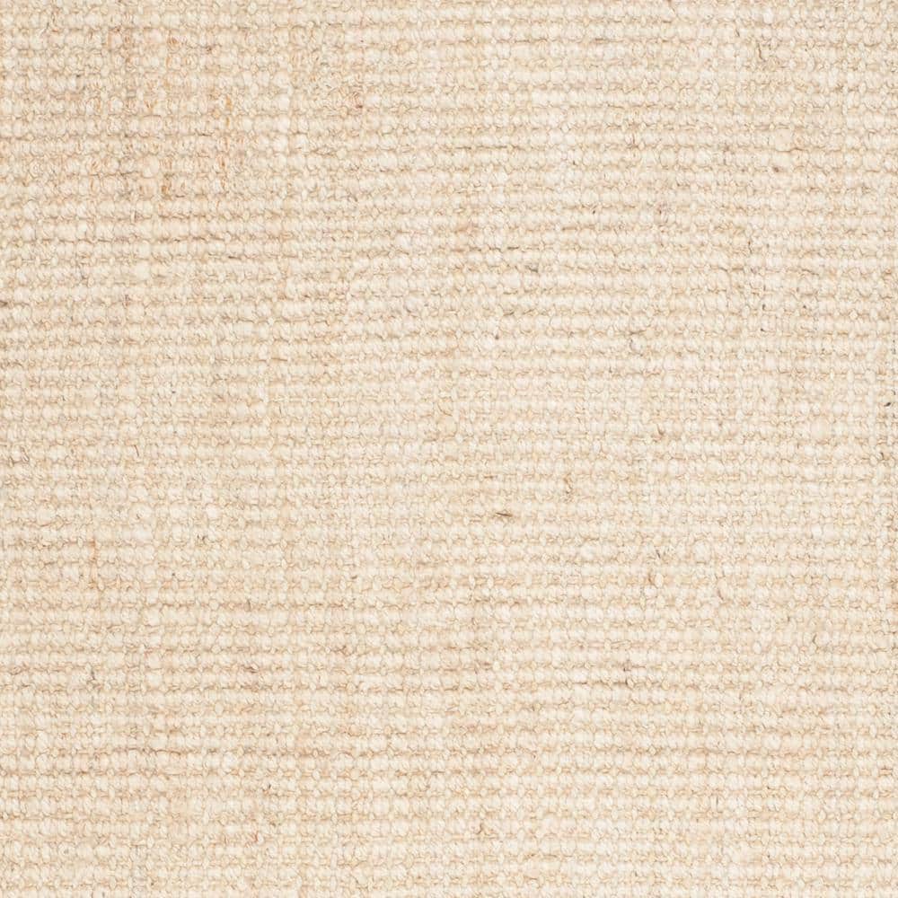 Natural Fiber Beige 9 ft. x 12 ft. Solid Area Rug - thumbnail 5