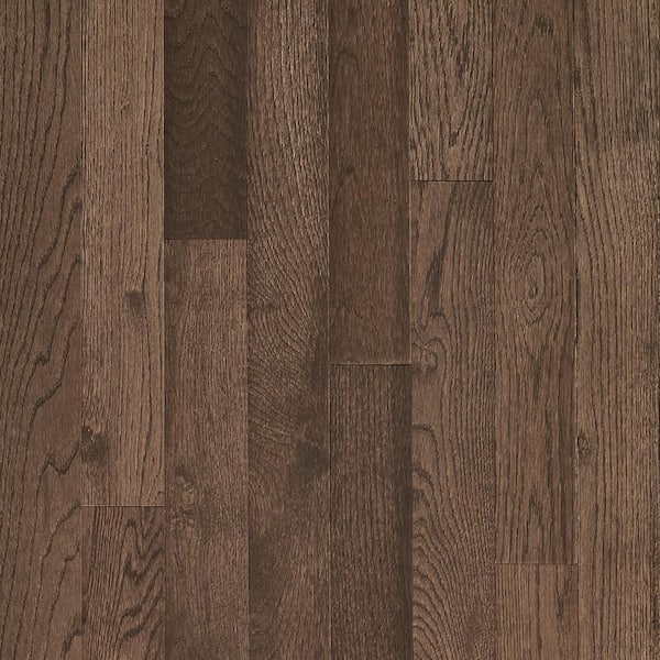 Bruce Plano Oak Mocha .75 in. Thick x 3.25 in. Width x Varying Length Solid Hardwood Flooring (22 sqft per case)