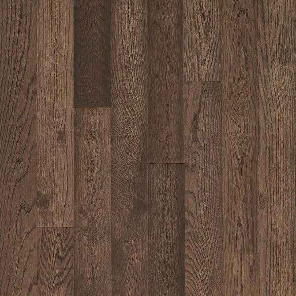 Bruce Plano Oak Mocha 3/4 in. Thick x 3-1/4 in. Wide x Varying Length Solid Hardwood Flooring (22 sq. ft. / case)